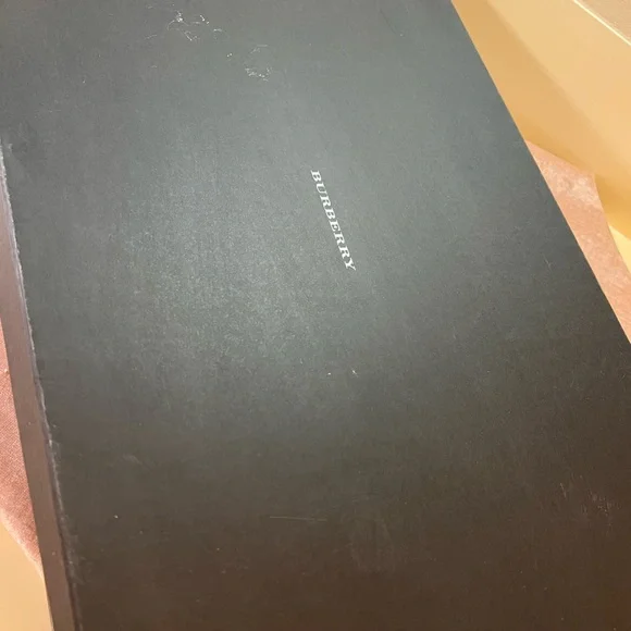 Burberry Black Flat Boots, EU Size 37.5, US Size 7 - Picture 7 of 7